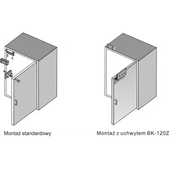 SCOT EL-120 Elektromagnetisches Schloss 120kg (260lbs) 12V DC Fail-Safe Aufputzmontage