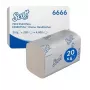 Scott Essential Interfold Papierhandtücher 6666, 2-lagig, weiß, 4000 Blatt (15 Packungen à 267)