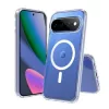 SCREENOR Bumper Case für Google Pixel 11 Pro XL – Magnetisch MagSafe-kompatibel, Transparent mit schwarzem Rahmen, TPU/PC