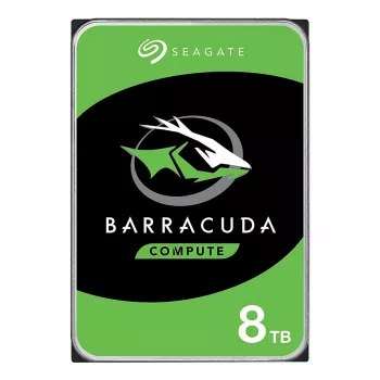 Seagate Barracuda ST8000DM004 8 TB 3.5-Zoll interne Festplatte SATA III 5400 U/min 256 MB Cache