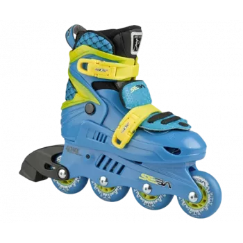 SEBA Junior Bleu Jaune Rollers 27-30