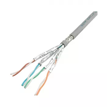 Secomp Roline Massenkabel 100m S/FTP CAT 6 Installationskabel, Grau 21.15.0890