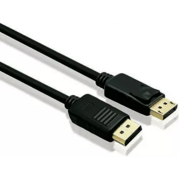SECOMP STANDARD DisplayPort-Kabel DP ST zu ST, Schwarz, 3 m (S3687)