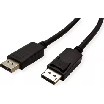 SECOMP STANDARD DisplayPort Kabel, DP zu DP, Schwarz, 5 m S3693