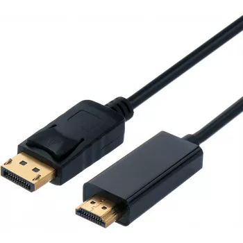 SECOMP STANDARD DisplayPort Kabel DP - UHDTV, ST/ST, Schwarz, 5 m (S3683)