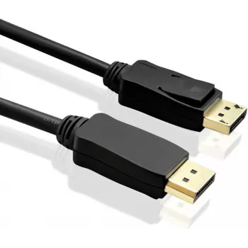 SECOMP STANDARD DisplayPort Kabel v1.4, DP zu DP, Schwarz, 3 m (S3697)