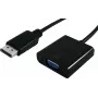 SECOMP STANDARD DisplayPort auf VGA Adapterkabel, DP Stecker auf VGA Buchse, 1m, Schwarz (S3201-10)