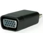 SECOMP STANDARD HDMI zu VGA Adapter mit Audio, HDMI Stecker auf VGA Buchse, Full HD 1080p, Schwarz S3208