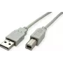 SECOMP STANDARD USB 2.0 Kabel, Typ A-B, Beige, 4,5 m (S3105)