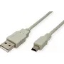 SECOMP STANDARD USB 2.0 Kabel, Typ A auf 5-Pin Mini, 3 m (S3143)