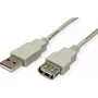 SECOMP STANDARD USB 2.0 Verlängerungskabel, Typ A-A, Stecker auf Buchse, Beige, 1,8 m (S3112)
