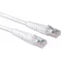 SECOMP STANDARD UTP Patchkabel Cat.6 (Class E), Weiß, 1 m (S1771)
