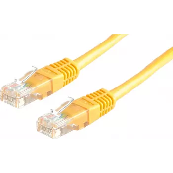 SECOMP STANDARD UTP Patchkabel Cat.6 (Class E), Gelb, 7 m (S1737)