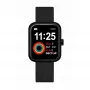 SECTOR Expander 90 Unisex Quarzuhr 39 mm Edelstahl Schwarzes Zifferblatt Silikonarmband R3251282001