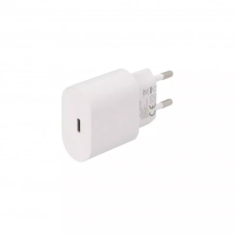 SEEK TOTI 20W USB-C PD Portable Wall Fast Charger, Weiß