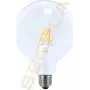 SEGULA LED Globe 125 Klar E27 6.5W 650Lm 2700K Warmweiß Dimmbar