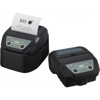Seiko Instruments MP-B30 Mobiler Thermodrucker für Etiketten, 203 dpi, 127 mm/s, USB & Bluetooth, Schwarz MP-B30-B02JK1-EA