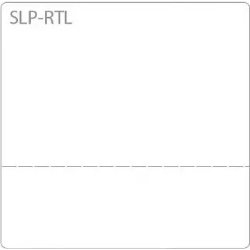 Seiko Instruments SLP-RTL Halbhaftende Versandetiketten 37 x 37 mm, 1120 Etiketten (2 Rollen x 560) für Smart Label Printer 200, 220, 240, 420, 430, 440, 440 Office Administration Pack, 450 42100641