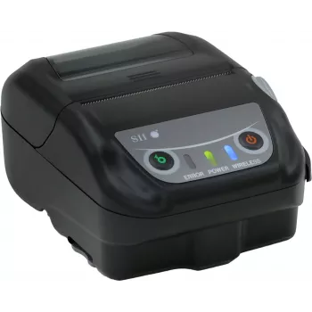 SEIKO MP-B21L-B46JK1-EA Mobiler Thermodrucker für Quittungen mit Bluetooth, EU-Netzteil, Gürtelclip, Akku, 203 dpi, 58 mm