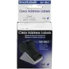 Seiko SLP-2RLC Klare Adressetiketten 28x89mm, 2 Rollen, 260 Etiketten, Weiß, Permanentkleber, Direktthermo, für Smart Label Printer
