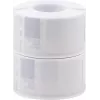 Seiko SLP-2RLC Klare Adressetiketten 28x89mm, 2 Rollen, 260 Etiketten, Weiß, Permanentkleber, Direktthermo, für Smart Label Printer