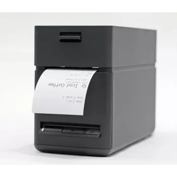 SEIKO SLP-720RT LAN+USB Direkt-Thermo-Etikettendrucker, 203 dpi, 200 mm/s, Cutter, Schwarz
