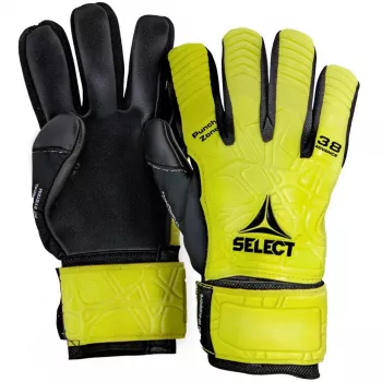 Select 38 Advance Torwarthandschuhe Gelb-Schwarz Größe 10