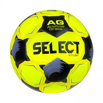 Select X-Turf v26 FIFA Basic Fußball Größe 4 Gelb/Schwarz/Lila