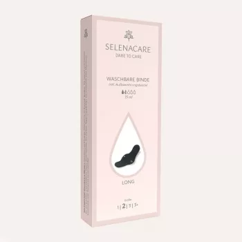 Selenacare Waschbare Einlage / 1 - Wiederverwendbare Menstruationseinlage für leichten bis mittleren Fluss