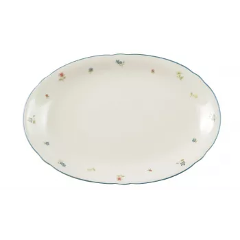 Seltmann Marie-Luise Streublume Ovale Servierplatte 31 x 21 cm