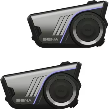 SENA 60S Dual Pack Motorrad Bluetooth & Mesh Intercom Headset mit Harman Kardon Audio
