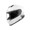 Sena Outrush 2 Modular Flip-Up Helm mit Mesh-Intercom, Bluetooth 5.0 & Harman Kardon Audio – Glänzend Weiß (Größe S)
