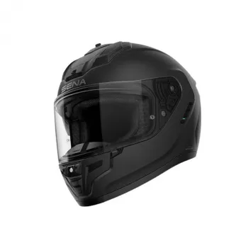 Sena Phantom ANC Full-Face Helm mit Mesh-Intercom, Matt Schwarz, Größe S