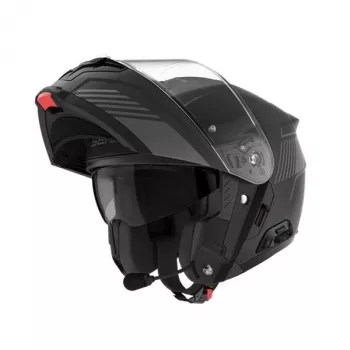 SENA SPECTER Smart Modular Helmet mit Mesh Intercom 2.0 und Bluetooth 5.0, Matt Schwarz, Größe M