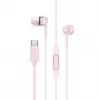 Sennheiser CX 80U Kabelgebundene In-Ear-Kopfhörer mit Mikrofon und Inline-Fernbedienung, Sakura Pink, 17 Hz - 20 kHz