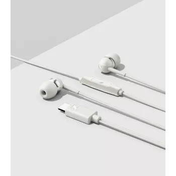 Sennheiser CX 80U USB-C-In-Ear-Kopfhörer mit Mikrofon, Weiß