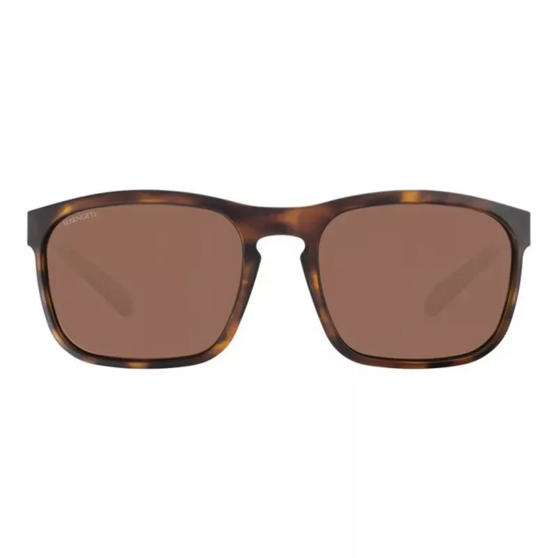 SERENGETI Man SS750002-S Sonnenbrille - Satin Black, Drivers Gold photochromic polarisiert