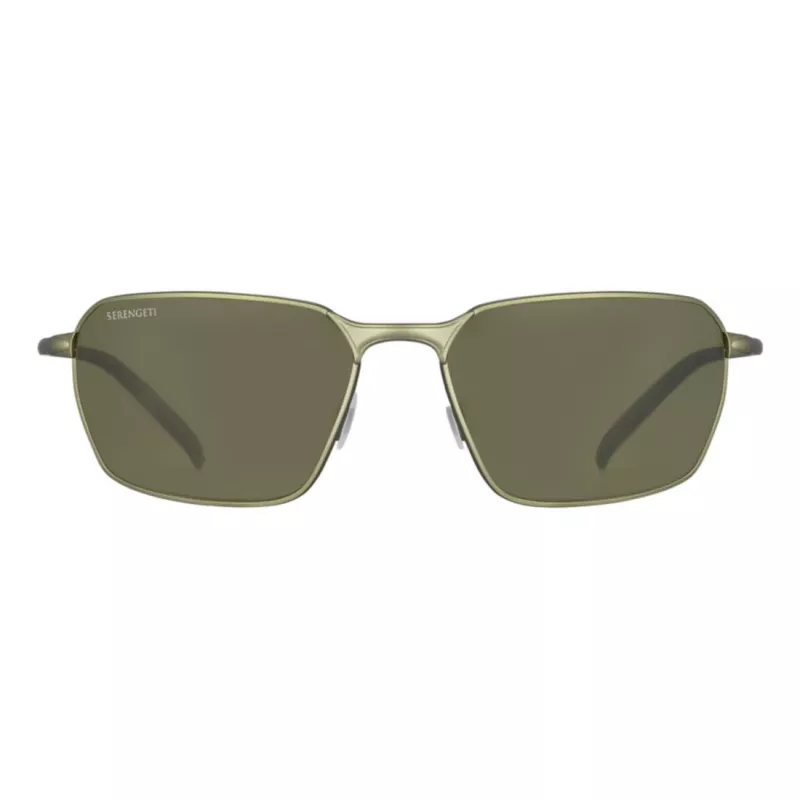 SERENGETI Herren Sonnenbrille SS547004 - Photochrome polarisierte Mineralglasgläser - Drivers Linsenfarbe - 64/17/123 mm