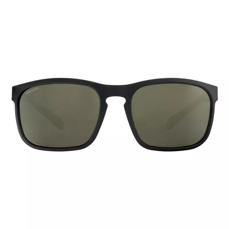 SERENGETI Herren Sonnenbrille SS750001-S - Photochromatisch polarisiertes Mineralglas, rechteckiger Wrap-Rahmen