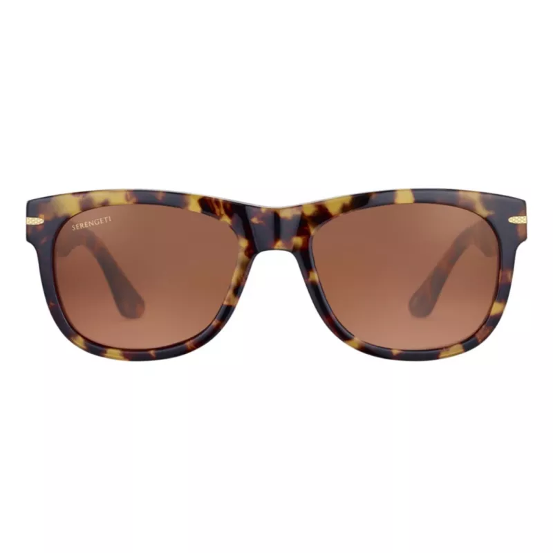 SERENGETI Sestriere Herren-Sonnenbrille SS550002 - Photochrome polarisierte Mineralglasgläser - 57/20/155 mm