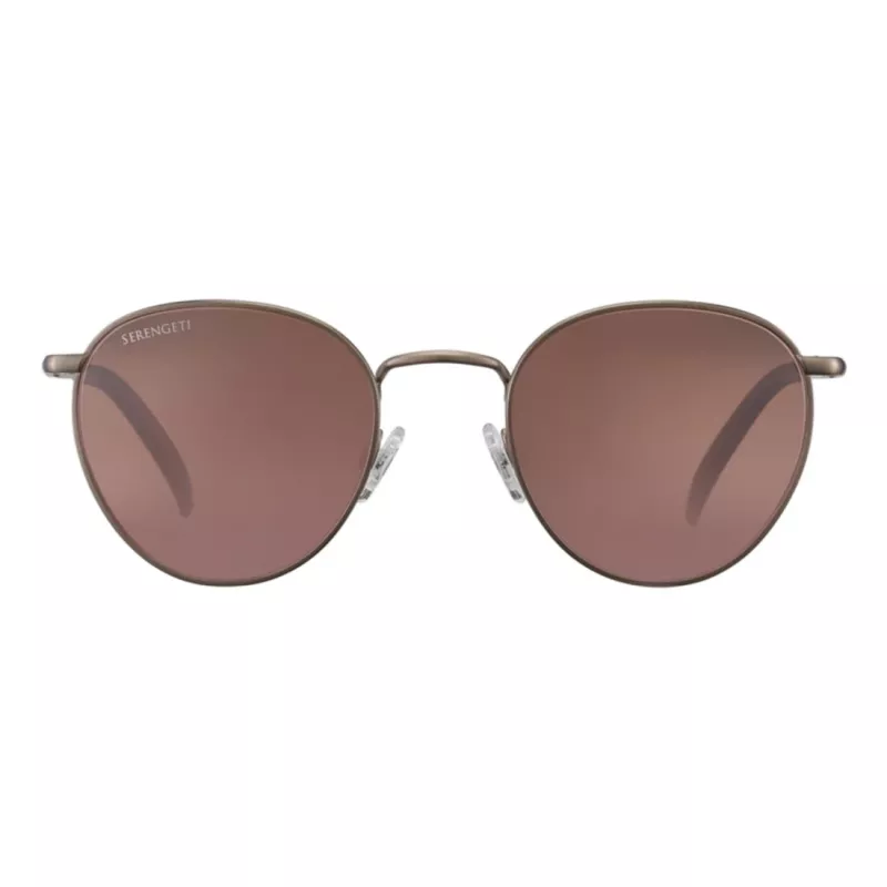 SERENGETI Unisex 8928 Sonnenbrille - Schwarzer Rahmen, Drivers Brown Glas, 50/21/140 mm