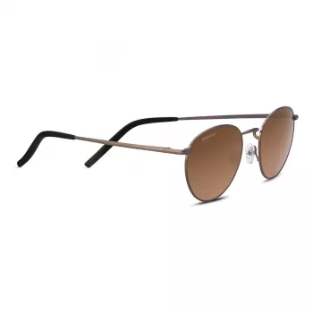 SERENGETI Unisex 8928 Sonnenbrille - Schwarzer Rahmen, Drivers Brown Glas, 50/21/140 mm