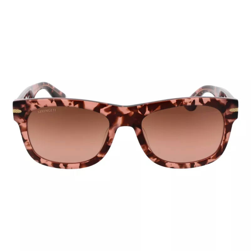 SERENGETI Unisex SS549002 Sonnenbrille - Photochromatische polarisierte Mineralglaslinsen - 53/18/140 mm