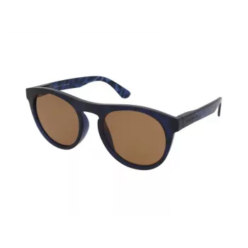 SERENGETI Unisex Sonnenbrille SS572003-S Satin Black Rechteckiger Rahmen Braune Polarisierte Drivers Gläser 53/20/140 mm