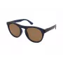 SERENGETI Unisex Sonnenbrille SS572003-S Satin Black Rechteckiger Rahmen Braune Polarisierte Drivers Gläser 53/20/140 mm