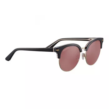 SERENGETI Damen Sonnenbrille SS560001 - Havanna Acetatrahmen, Braune photochrome Mineralglasgläser, 53 mm