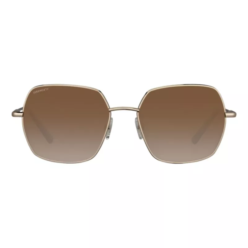 SERENGETI Damen Sonnenbrille SS548004 Sestriere Kollektion - 56/17/145 mm - Photochromic Polarized NXT Gläser