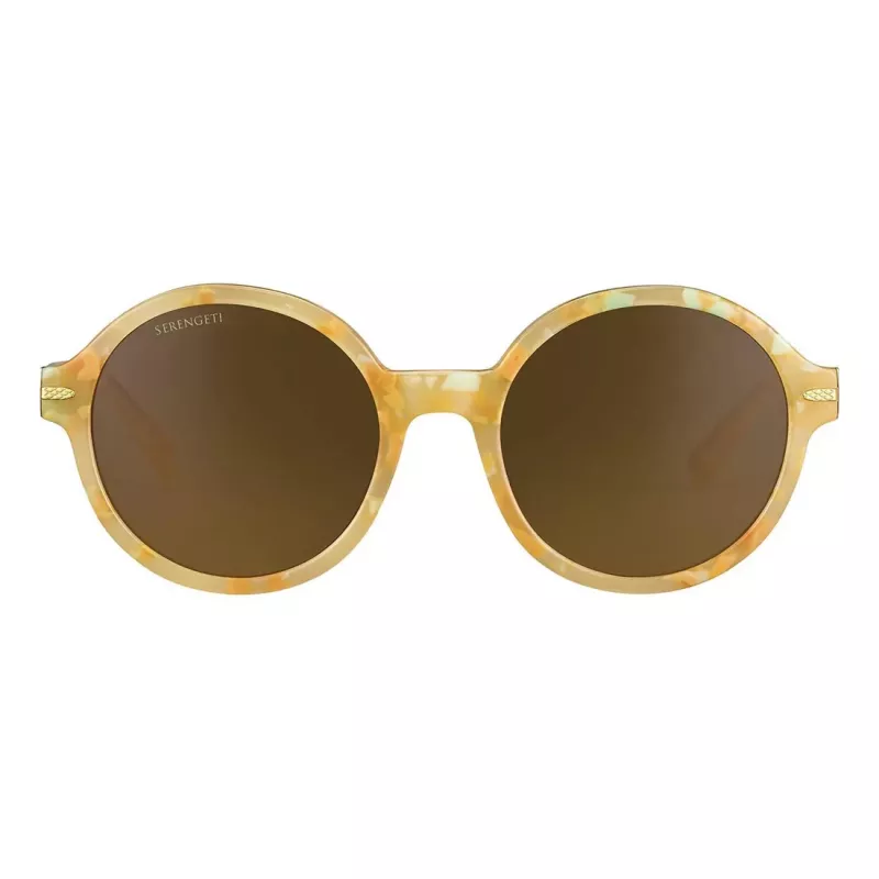 SERENGETI Damen-Sonnenbrille SS577007 Drivers Gradient Acetat Rechteck 53mm