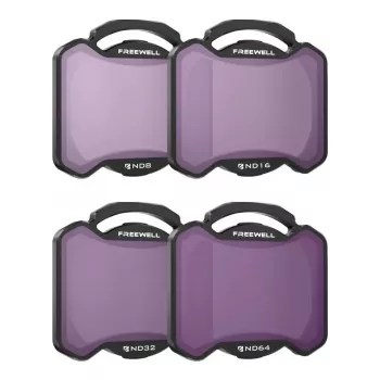 Set mit 4 Filtern ND8,16,32,64 Freewell für DJI Avata 2