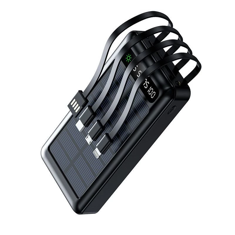 Setty Solar Power Bank SLR-120 20000 mAh Schwarz